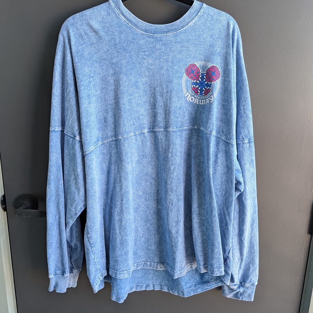 Disney Epcot World Showcase Mickey Norway Spirit Jersey XL